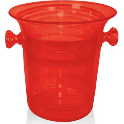 Biradlı Brd-4639 Şişe Kovası 21x21,5 Cm Kırmızı