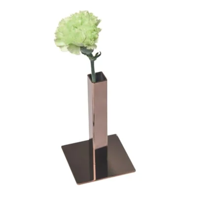 Biradlı Grv-112-Bakır Çelik Kare Karanfillik-Bakır 13 Cm