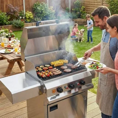 Remta R134 Tüplü (LPG) Profesyonel Döküm Barbekü