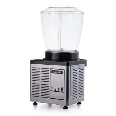 Samixir 22 L Panoramik Fıskiyeli Soğuk İçecek Dispenser Dijital Inox