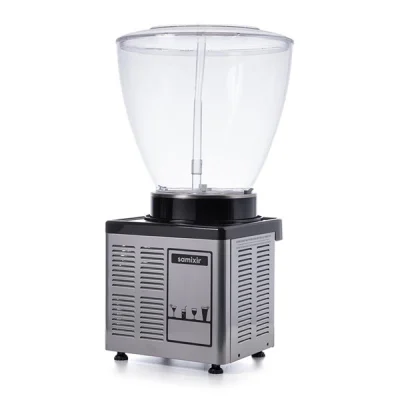 Samixir 40 L Panoramik Fıskiyeli Soğuk İçecek Dispenser Dijital Inox