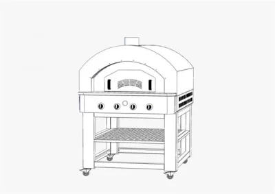 Venarro Alonar DYF - 1010A Pide ve Pizza Fırını Alt Standı