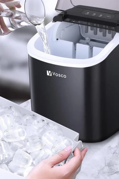 VOSCO VHZB-12H Eco Buz Makinesi Siyah