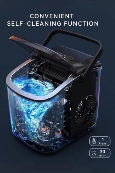 VOSCO VHZB-12H Eco Buz Makinesi Siyah