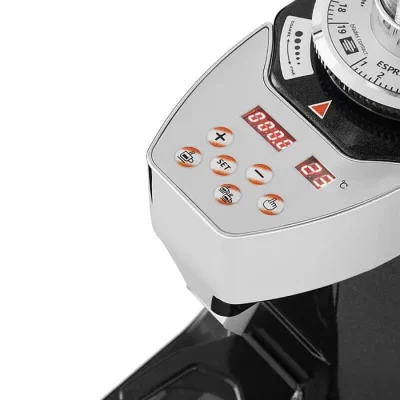 VOSCO VKD-P25S Dozaj Ayarlı Tam Otomatik Kahve Değirmeni Siyah