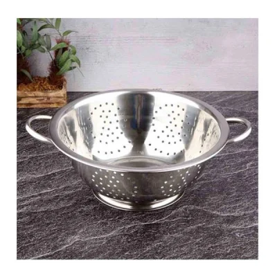Epinox Ms-28 Makarna Süzgeci Çelik - 28 Cm