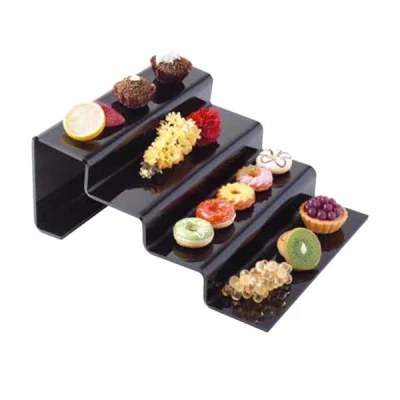 Biradlı Brd-Me-02 Açık Büfe Pleksi Teşhir Standı 29X34X14 cm