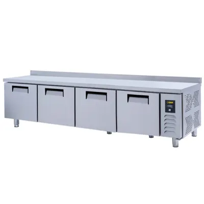 Gast TTKB1410 Tezgah Tipi 4 Kapılı Kısa Geniş Buzdolabı