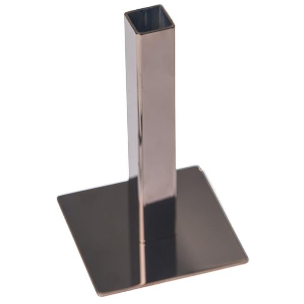 Biradlı Grv-112-Bakır Çelik Kare Karanfillik-Bakır 13 Cm