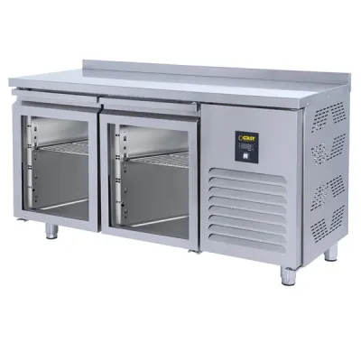 Gast TTCB1200 Tezgah Tipi 2 Cam Kapılı Snack Buzdolabı
