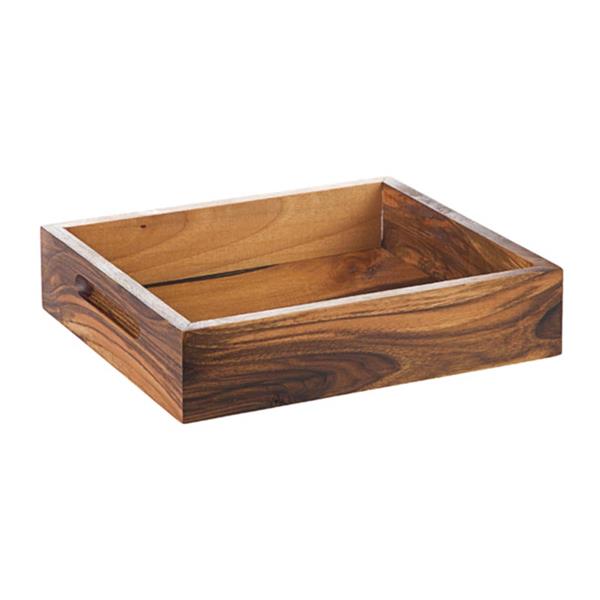 Biradlı Grv-1899 Dikdörtgen Ekmeklik Ahşap 22x15 Cm