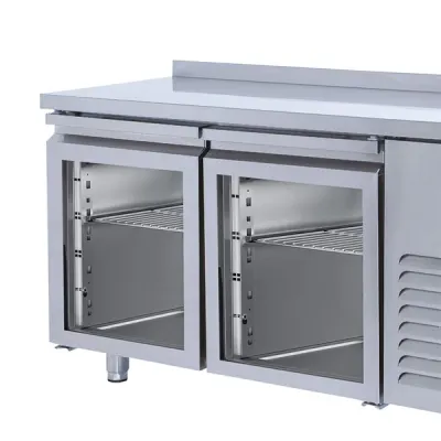 Gast TTCB1200 Tezgah Tipi 2 Cam Kapılı Snack Buzdolabı