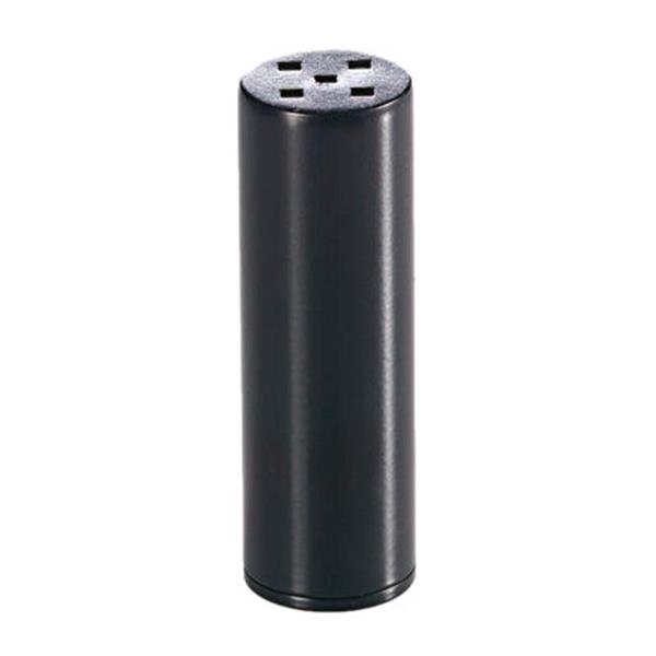 Biradlı Grv-272 Siyah Tekli Pul Biberlik 4x12 Cm