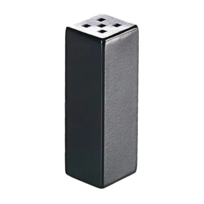 Biradlı Grv-272-Siyah Tekli Pulbiberlik Kare 4X12  cm