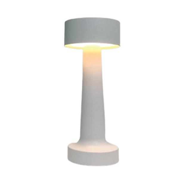 Biradlı Grv-810-Beyaz Şarj Edilebilir Masa Lambası 9x21 cm