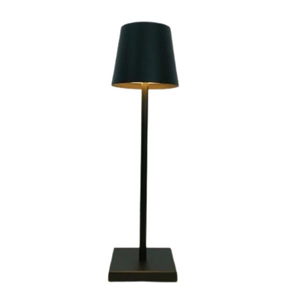 Biradlı Grv-814-Siyah Şarj Edilebilir Masa Lambası 10x38 cm