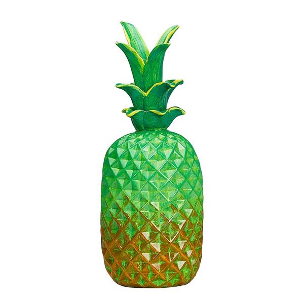 Biradlı Grv-G619 Dekoratif Ananas 15x15x37.5 Cm