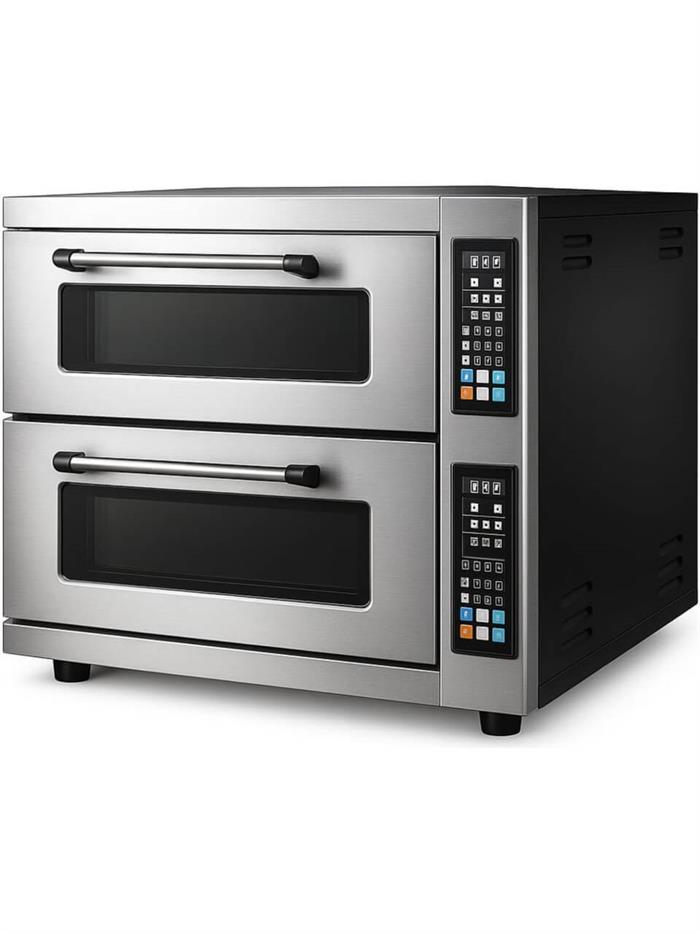 By Kitchen DPO-502 Çift Katlı Pizza Fırını