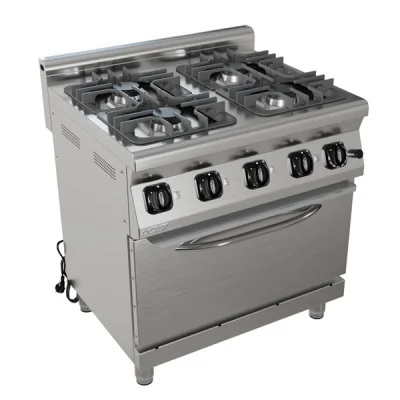 Gast 6KZG60 4 lü Gazlı Kuzine CE Belgeli600x630x850