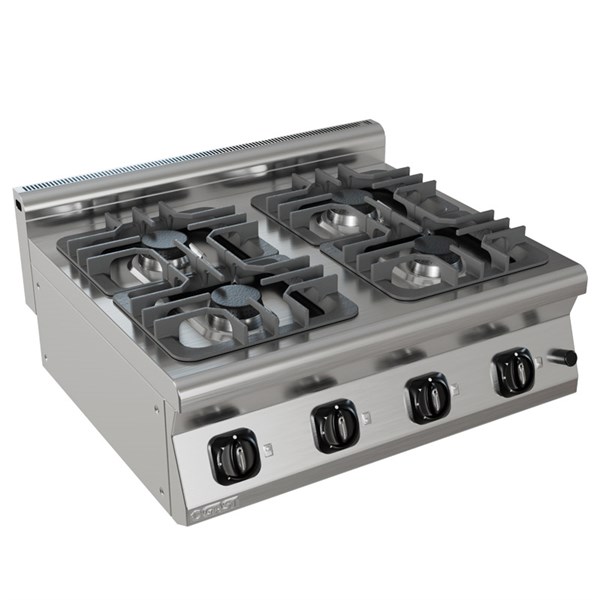Gast 7OCG480 4 lü Ocak Gazlı 800x700x300