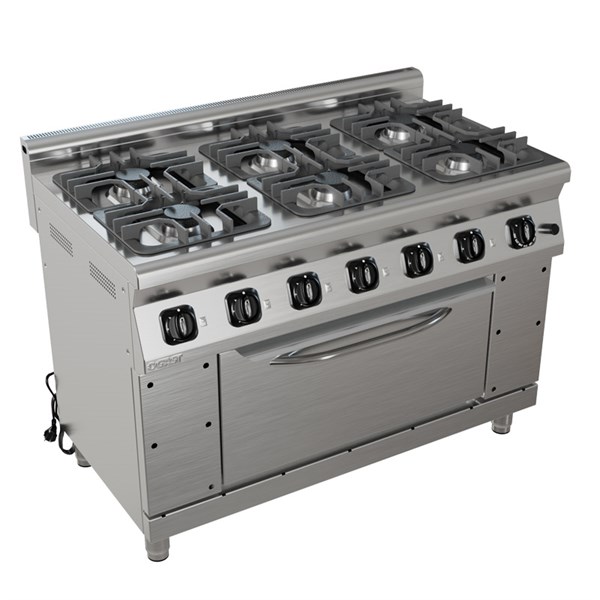 Gast 9KZG120 6 lı Gazlı Kuzine 1200x930x850