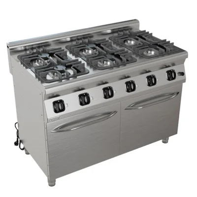 Gast 9OCG6120 6 lı Ocak Gazlı 1200x930x850