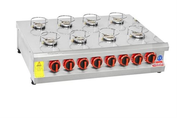 Himaksan KNFOG 8 CE 8 Li Set Üstü Künefe Ocağı Gazlı Lpg-Ce