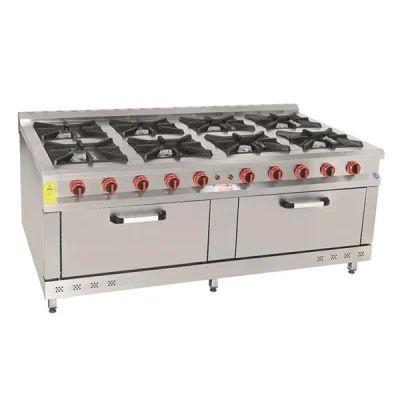 Himaksan KZG-2010 CE 8+2 Fırın Gazlı Kuzine Lpg-Ce
