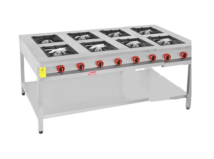 Himaksan TBOG 1510 CE 8 Lı Taban Raflı Ocak Gazlı Lpg-Ce