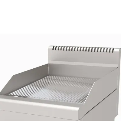 Atalay E-AEI-460-N-CR Setüstü Elektrikli Izgara, Nervürlü, Krom Yüzeyli, 40x60x30 Cm