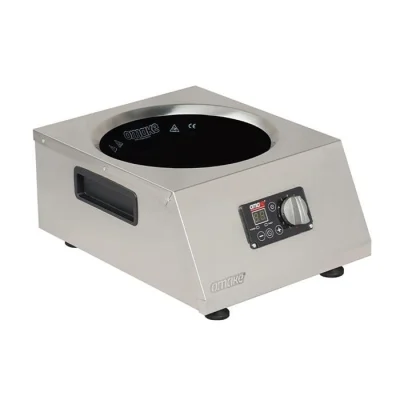 Omake 3500W Cam Yüzeyli Elektrikli Ankastre İndüksiyon Wok Ocak