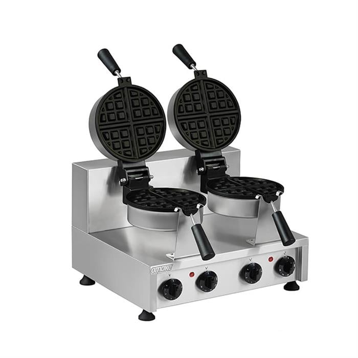 Omake Elektrikli  WFL.E22.01 Zamanlayıcılı Balls Çiftli Waffle Makinesi