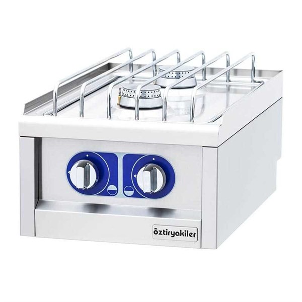 Öztiryakiler 600 Seri Set Üstü İkili Ocak Gazlı 40*60*26