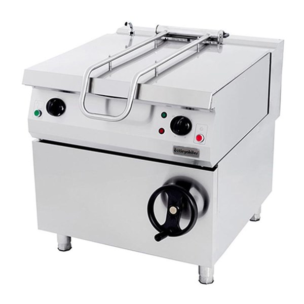 Öztiryakiler 900 Seri Devrilir Tava Gazlı 100 Lt. 100*90*85-Elektronik Ateşlemeli