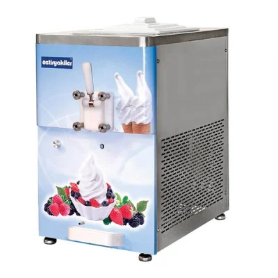 Öztiryakiler Dondurma Makinası Set Ustu Tek Kollu 8Lt Oef1500