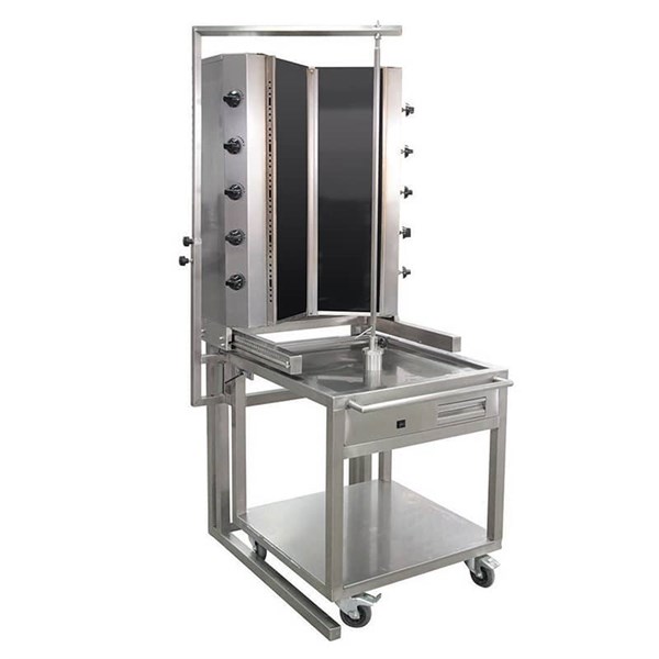 Öztiryakiler Döner Ocağı Gazlı Alttan Motor Ciftli 55Gud-V Model