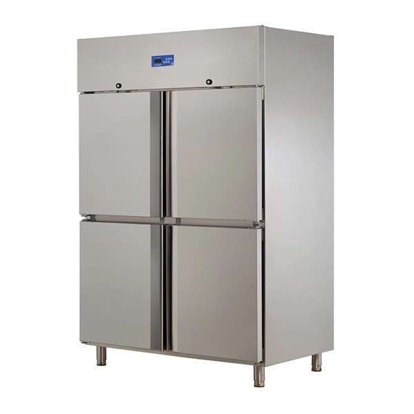 Öztiryakiler Gn 1200 Lmv 4 Yarım Inox Kapı Dik Tip Derin Dondurucu