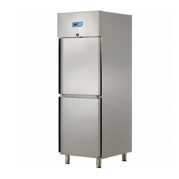 Öztiryakiler Gn 600 Nmv Çift Yarım Inox Kapı Dik Tip Buzdolabı