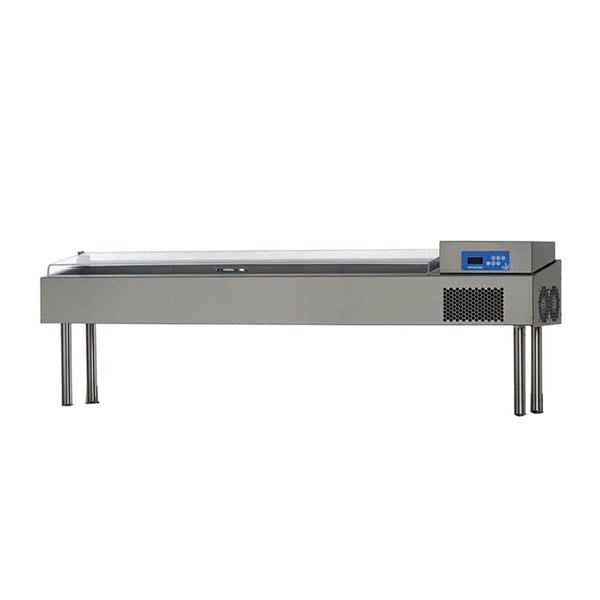 Öztiryakiler Pzc 72 Yuksek Plexıglass Kapaklı  Pizza Hazırlık Ünitesi