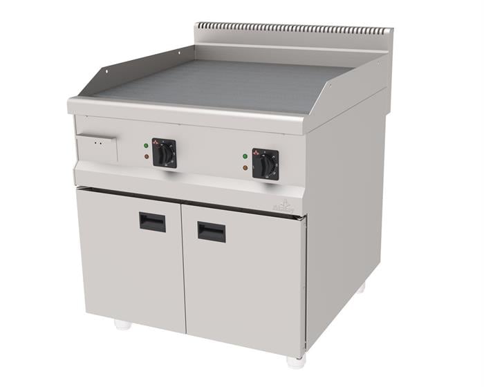 Atalay  AEI-890 Elektrikli Düz Pleyt Izgara Alt Dolaplı 80x90x85