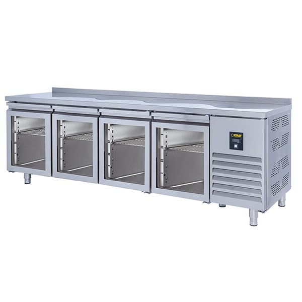 Gast TTCGB1400C Tezgah Tipi 4 Cam Kapılı Geniş Buzdolabı