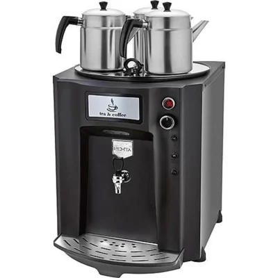 Remta DE10P 3 Demlikli Premium Jumbo 40 lt Çay Ocağı Siyah