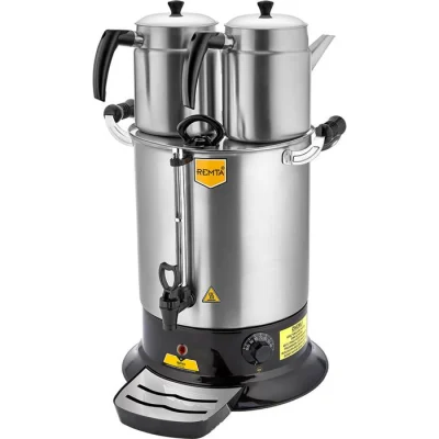 Remta PT14 Platin Model Çift Demlikli 17 lt Çay Makinesi