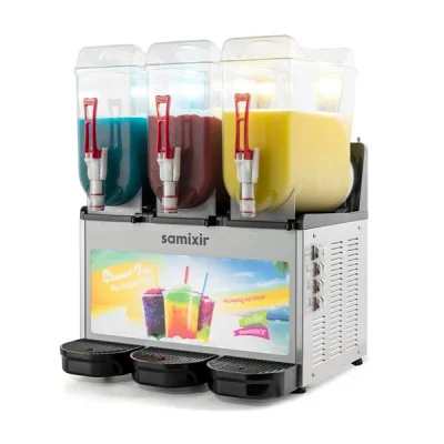 Samixir 12 + 12 + 12 L Slush Triple Allure Buzlu İçecek Dispenseri Inox