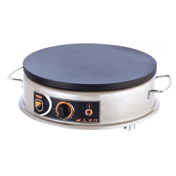 SilverInox 2177-G 1 Pleyt inox Gazlı Krep Makinesi 40 cm