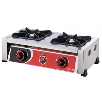 SilverInox 2901 2 Gözlü LPGli Set üstü Mini Ocak