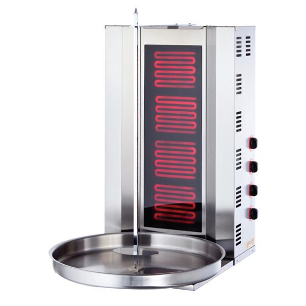 SilverInox ED-07 4 Radyanlı Elektrikli Döner Ocağı