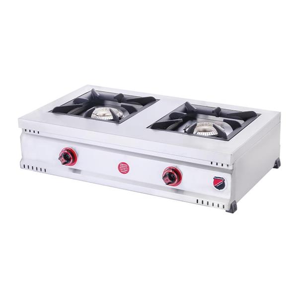 SilverInox MD-2G 2 Gözlü LPGli Set üstü Midi Ocak