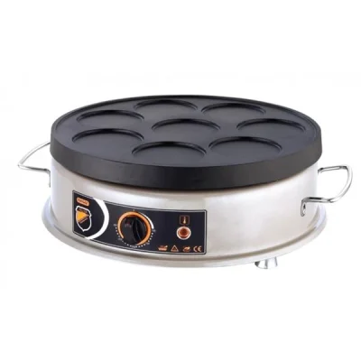 SilverInox PNK-03 Gri inox Elektrikli Pankek Makinesi 40 cm