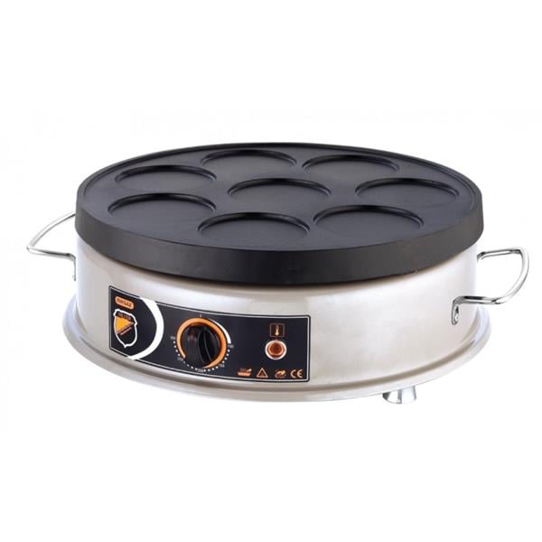 SilverInox PNK-03 Gri inox Elektrikli Pankek Makinesi 40 cm